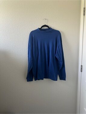 Woolrich Casual Blue Long Sleeve Pullover